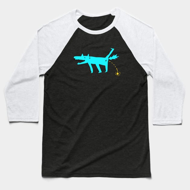 Blue Dog Baseball T-Shirt by now83